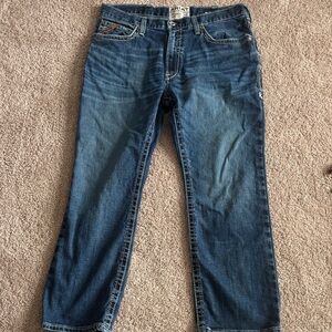 Ariat Men's Indigo Relaxed Straight Jeans